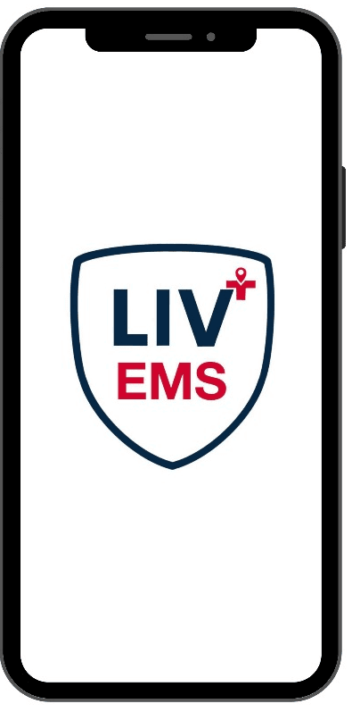 LIV EMS app screen