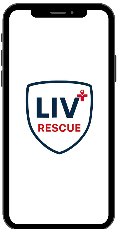 LIV Rescue app screen