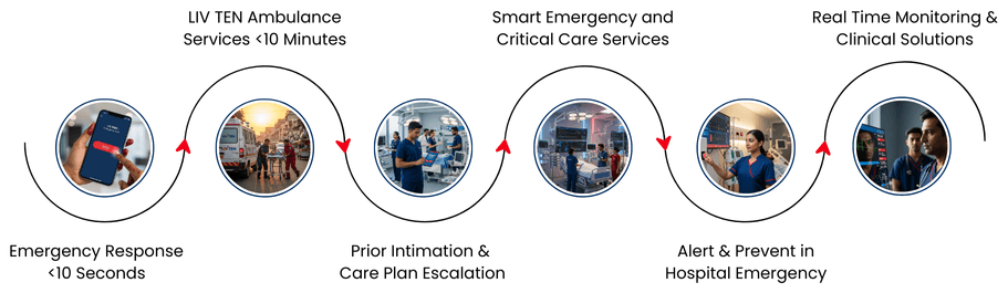 LIV Emergency Services Flow